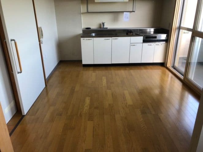 粗大ゴミの回収後