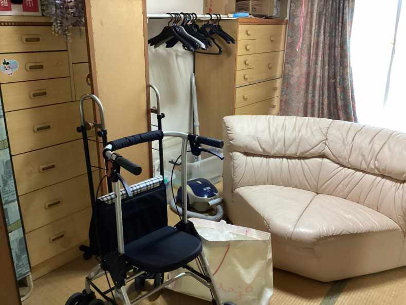 宇都宮市の不用品回収作業前