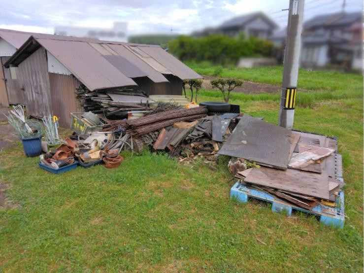 2025.08.26
【倉吉市 N様】廃材などの処分に伴う不用品回収『満足です』