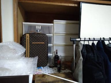 琴浦町の不用品回収の作業前