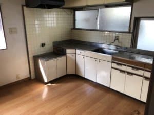 不用品の回収後