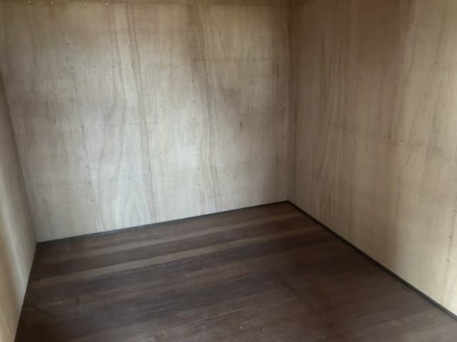 解体に伴う不用品回収の作業後