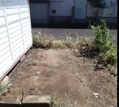 出雲市の解体の作業後