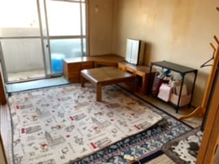 松山市の粗大ゴミ回収の作業前