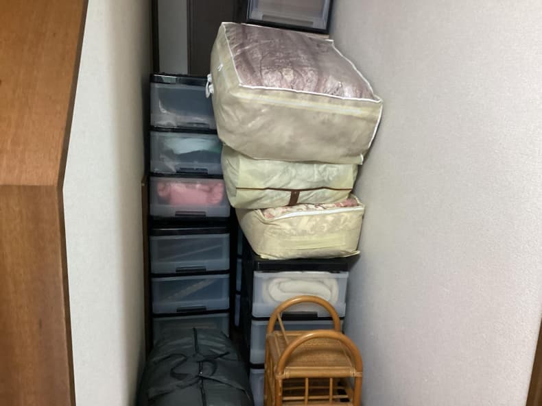 宇都宮市の不用品回収作業前