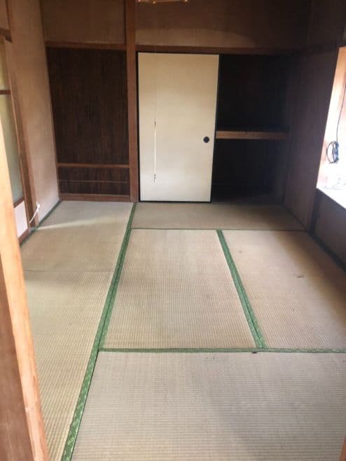 不用品の回収後