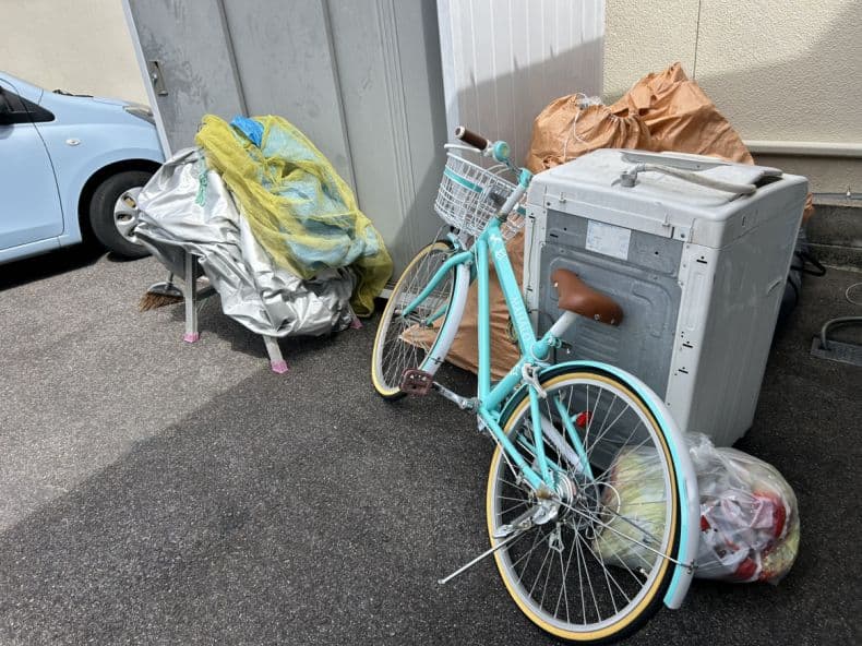 松江市の断捨離に伴う不用品処分の作業後