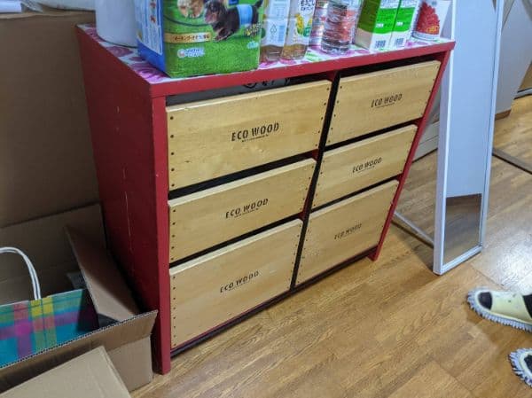 高松市の粗大ゴミ回収の作業前