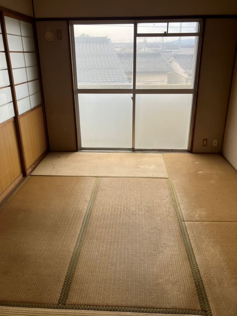 鳥取市の粗大ゴミ回収の作業後