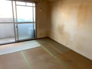 松山市の粗大ゴミ回収の作業後