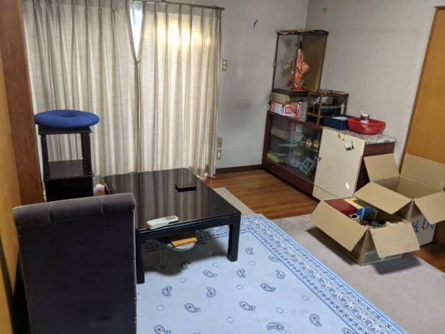 高松市で引越しに伴う一軒家丸ごとお片付けの作業前