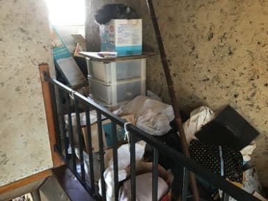 宇都宮市の粗大ごみ回収の作業前