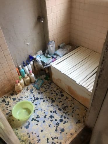 松江市の家財処分の作業前