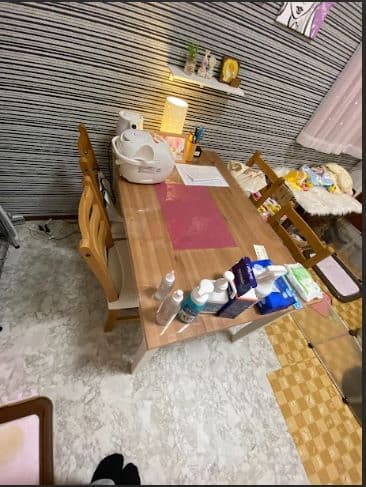 大阪市生野区の粗大ゴミ回収の作業前