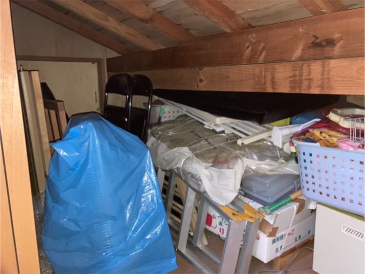 松江市の粗大ゴミ回収の作業前