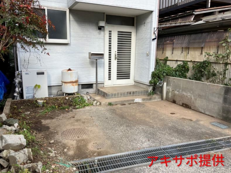 鳥取市の粗大ゴミ回収の作業後
