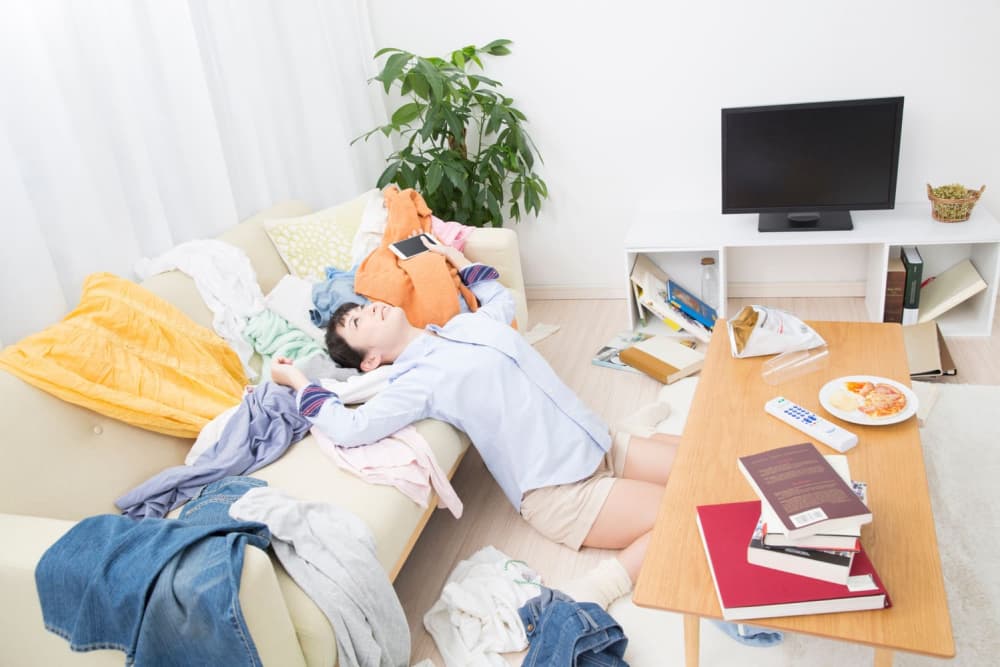 片付けられない人の特徴と片付けるための対策!片付けによって得られる効果とは?