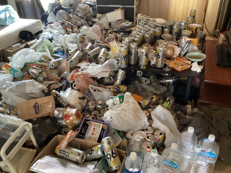 宇都宮市の不用品回収作業前