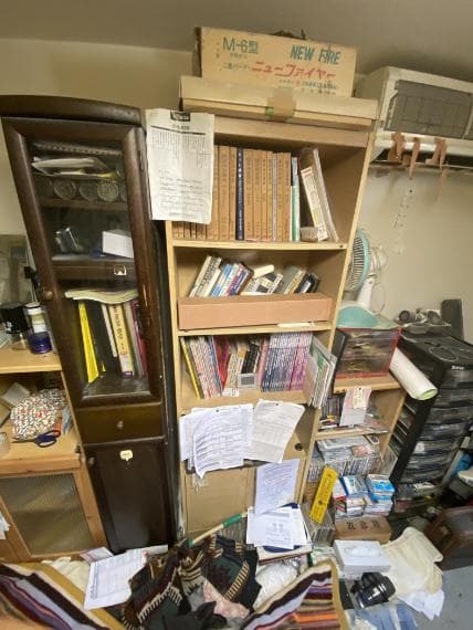 大阪市城東区の不用品回収の作業前