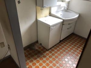 不用品の回収後