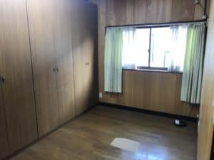 不用品の回収後