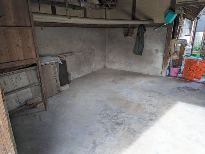 高松市で納屋の片付けの作業後