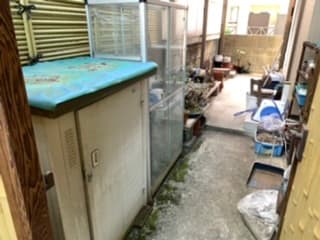 松前町の不用品回収作業前