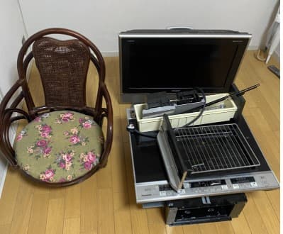 大阪市港区の不用品回収作業前