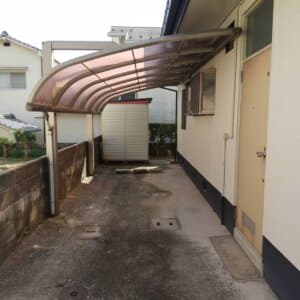 粗大ゴミの回収後