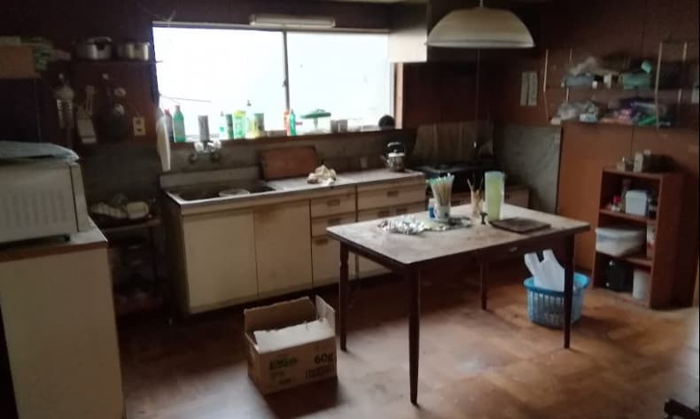 出雲市の遺品整理の作業前