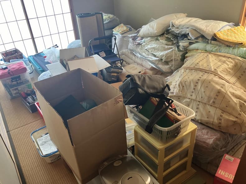ご自宅の売却に伴う不用品回収の作業前
