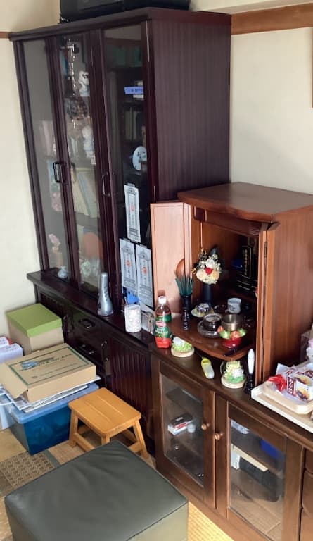 大阪市旭区の不用品回収作業前