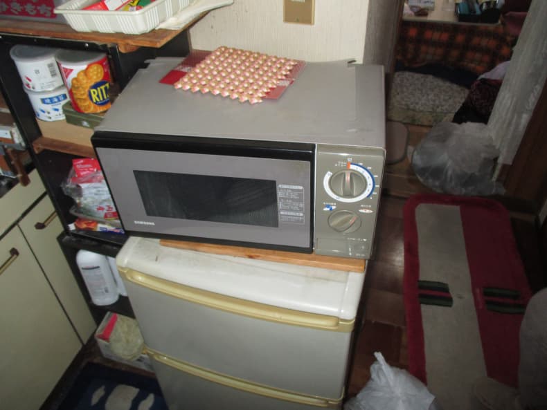 宇都宮市の粗大ごみ処分の作業前