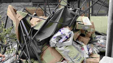 断捨離に伴う不用品回収の作業前