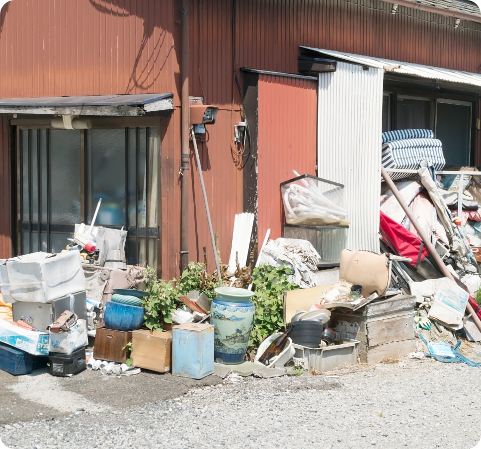 ゴミ屋敷の片付け