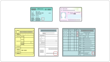 お申込み者様ご自身の「本人確認書類」