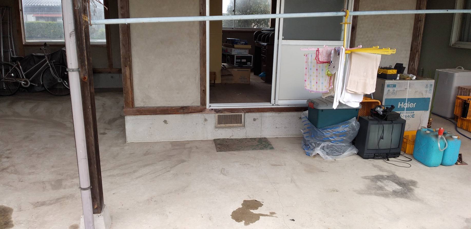 不用品回収の作業後