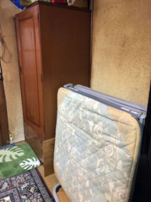 片付けに伴う不用品回収の作業事例のBEFORE