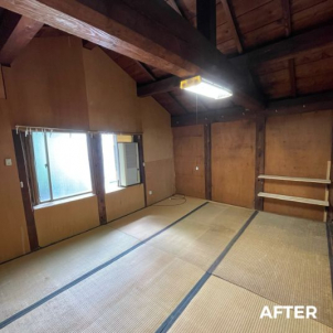 退去に伴う2t車2台分の粗大ごみ回収の作業事例のAFTER