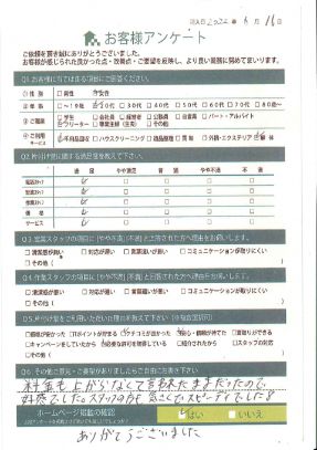 大阪市平野区 H様 不用品処分よる不用品回収「信頼できたし、スタッフの方もきさくでスピーディでした」