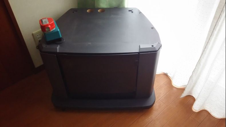 不用品の回収前