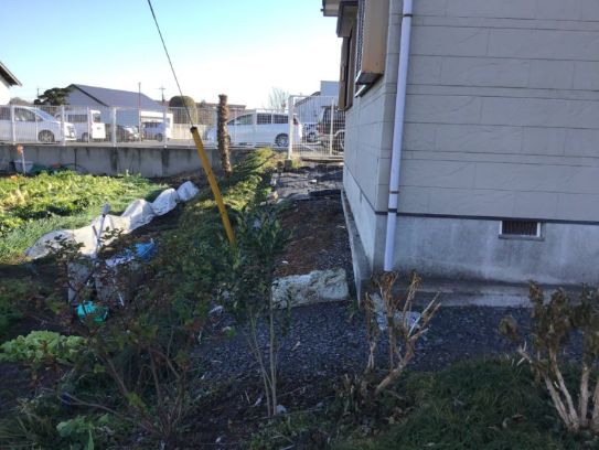 不用品の回収後