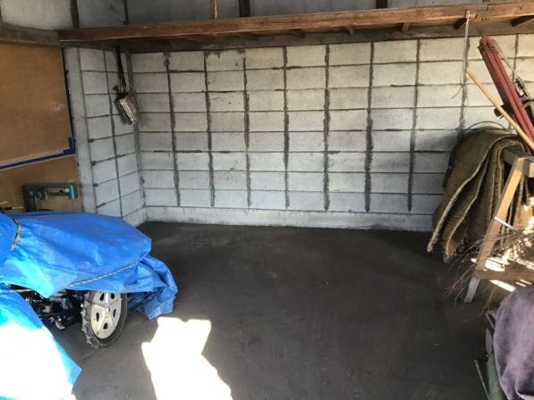 不用品の回収後