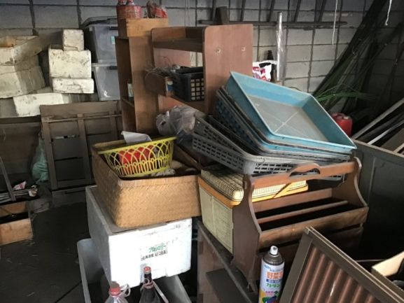 不用品の回収前