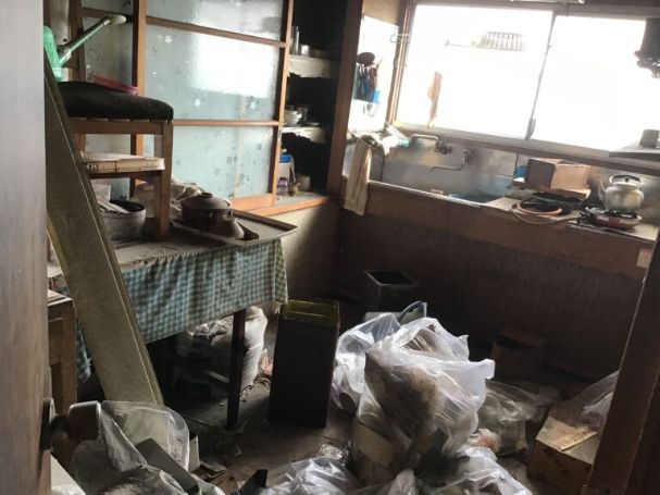 不用品の回収前