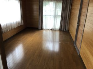 不用品の回収後