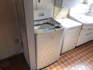 不用品の回収前