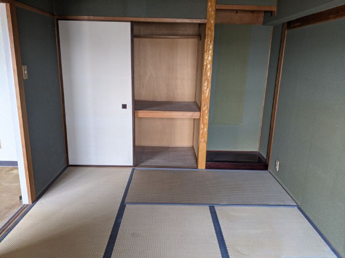高松市の和室の不用品回収　作業後