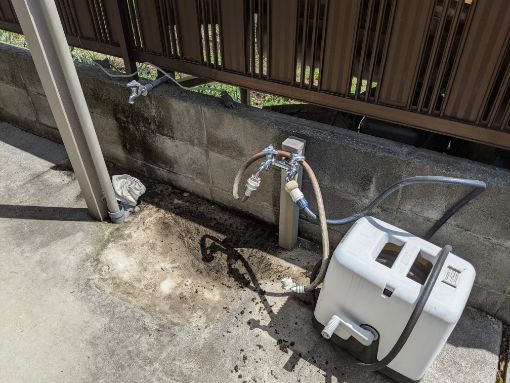 高松市の洗濯機や工具の不用品回収　作業後