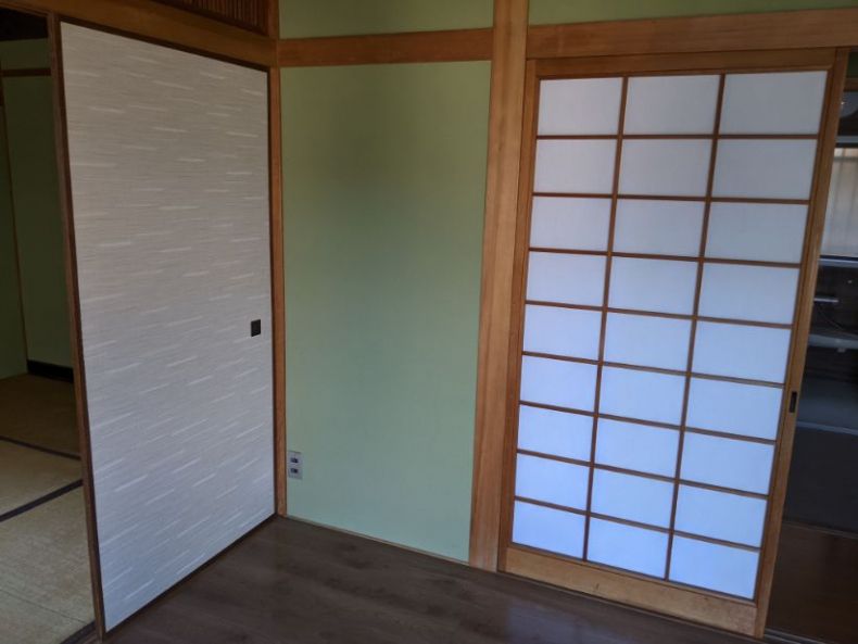 高松市でガラス戸付き本棚処分　作業後